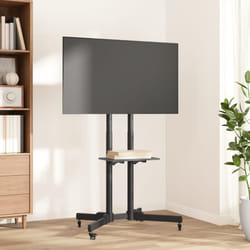 vidaXL Supporto TV su Ruote Schermo 32"-70" Max VESA 600x400 mm 50kg