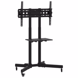 vidaXL Supporto TV su Ruote Schermo 32"-70" Max VESA 600x400 mm 50kg - Vista aggiuntiva 2