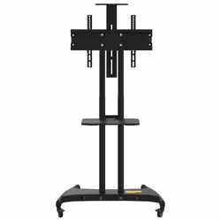 vidaXL Supporto TV con Ruote Schermo 32"-70" Max VESA 600x400 mm 60kg - Vista aggiuntiva 3