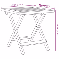 VidaXL 366511 sedia da esterno Terrazzo Legno di acacia, Tessuto Marrone, Rosso - Vista aggiuntiva 8