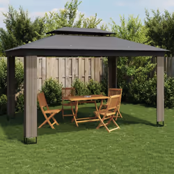 Create momenti indimenticabili: Riunitevi, rilassatevi e godetevi il tempo in famiglia sotto questo gazebo! Telaio robusto e  ...