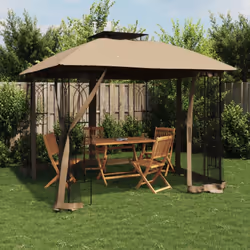 Create momenti indimenticabili: Riunitevi, rilassatevi e godetevi il tempo in famiglia sotto questo gazebo! Telaio robusto e  ...