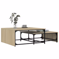 VidaXL 845332 tavolino da caffè, comodino e consolle da soggiorno - Vista aggiuntiva 4