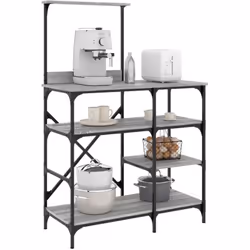 Liberate lo spazio sul bancone con questo scaffale da cucina che presenta una grande disponibilità di spazio. Materiale robus ...