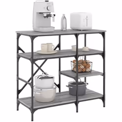 Liberate lo spazio sul bancone con questo scaffale da cucina che presenta una grande disponibilità di spazio. Materiale robus ...