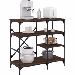 Liberate lo spazio sul bancone con questo scaffale da cucina che presenta una grande disponibilità di spazio. Materiale robus ...
