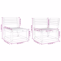 VidaXL 3216972 set mobili da esterno - Vista aggiuntiva 8