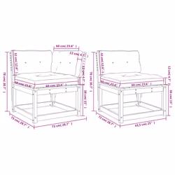 VidaXL 3216975 set mobili da esterno - Vista aggiuntiva 8