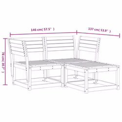 VidaXL 3216985 set mobili da esterno - Vista aggiuntiva 7