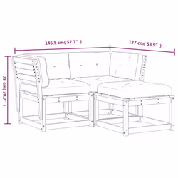 VidaXL 3216988 set mobili da esterno - Vista aggiuntiva 8