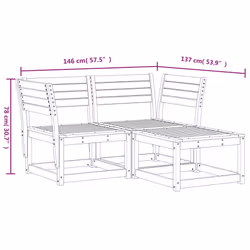 VidaXL 3216990 set mobili da esterno - Vista aggiuntiva 7