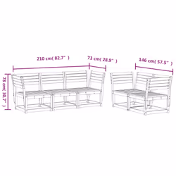 VidaXL 3217001 set mobili da esterno - Vista aggiuntiva 8