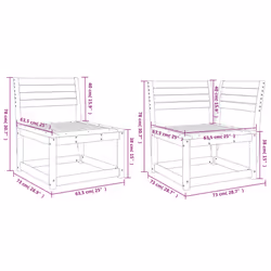 VidaXL 3217017 set mobili da esterno - Vista aggiuntiva 8