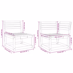 VidaXL 3217020 set mobili da esterno - Vista aggiuntiva 8