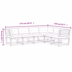 VidaXL 3217022 set mobili da esterno - Vista aggiuntiva 8