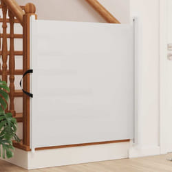 Vidaxl - Cancelletto Retrattile per Animali Domestici Bianco 102,5x125cm