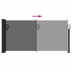 VidaXL 4004278 ombrellone da cortile Antracite - Vista aggiuntiva 6