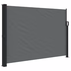Tendada Sole Laterale Retrattile Antracite 140x300 cmcod mxl 115144 - Vista aggiuntiva 2