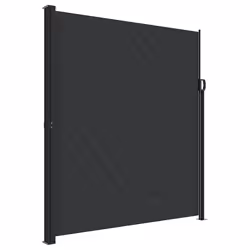 Tendada Sole Laterale Retrattile Nera 220x300 cmcod mxl 116349 - Vista aggiuntiva 2