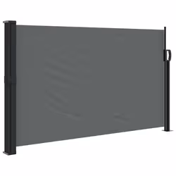 Tendada Sole Laterale Retrattile Antracite 120x600 cmcod mxl 91175 - Vista aggiuntiva 2