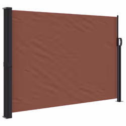 Tendada Sole Laterale Retrattile Marrone 140x600 cmcod mxl 115174 - Vista aggiuntiva 2