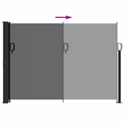 VidaXL 4004518 ombrellone da cortile Antracite - Vista aggiuntiva 6