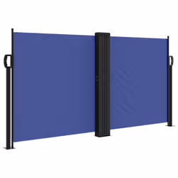 Tendada Sole Laterale Retrattile Blu 120x600 cmcod mxl 115629 - Vista aggiuntiva 2