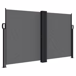 Tendada Sole Laterale Retrattile Antracite 140x600 cmcod mxl 91739 - Vista aggiuntiva 2