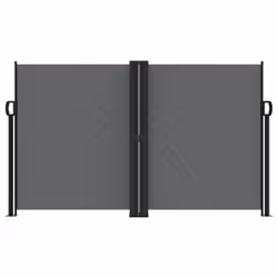 Tendada Sole Laterale Retrattile Antracite 140x600 cmcod mxl 91739 - Vista aggiuntiva 3