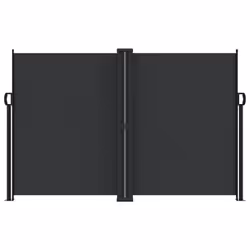 Tendada Sole Laterale Retrattile Nera 160x600 cmcod mxl 91740 - Vista aggiuntiva 3