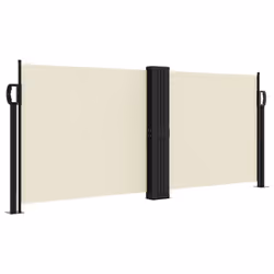 Tendada Sole Laterale Retrattile Crema 100x1000 cmcod mxl 92497 - Vista aggiuntiva 2