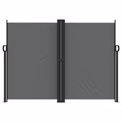 Tendada Sole Laterale Retrattile Antracite 180x1000 cmcod mxl 114836 - Vista aggiuntiva 3