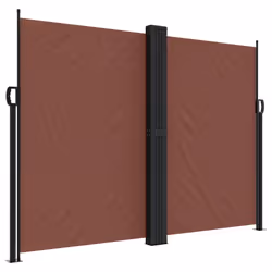 Tendada Sole Laterale Retrattile Marrone 180x1000 cmcod mxl 90866 - Vista aggiuntiva 2