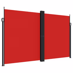 Tendada Sole Laterale Retrattile Rossa 200x1000 cmcod mxl 114974 - Vista aggiuntiva 2