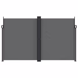 Tendada Sole Laterale Retrattile Antracite 200x1000 cmcod mxl 91073 - Vista aggiuntiva 3