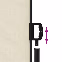 VidaXL 4004790 ombrellone da cortile Crema - Vista aggiuntiva 6