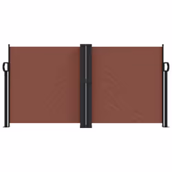 Tendada Sole Laterale Retrattile Marrone 120x1200 cmcod mxl 90907 - Vista aggiuntiva 3