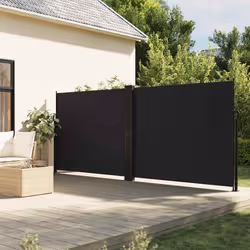 VidaXL 4004834 ombrellone da cortile Nero - Vista aggiuntiva 2