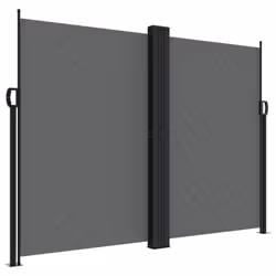 Tendada Sole Laterale Retrattile Antracite 180x600 cmcod mxl 90086 - Vista aggiuntiva 2