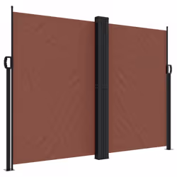 Tendada Sole Laterale Retrattile Marrone 180x600 cmcod mxl 114086 - Vista aggiuntiva 2