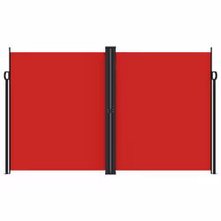 Tendada Sole Laterale Retrattile Rossa 200x600 cmcod mxl 90087 - Vista aggiuntiva 3