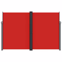 Tendada Sole Laterale Retrattile Rossa 220x600 cmcod mxl 90089 - Vista aggiuntiva 3