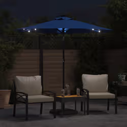 VidaXL 4005073 ombrellone da cortile Blu artico - Vista aggiuntiva 3