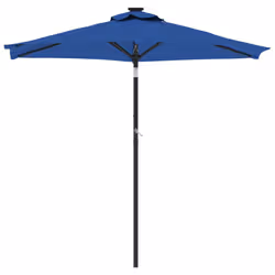 VidaXL 4005073 ombrellone da cortile Blu artico - Vista aggiuntiva 4