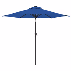 VidaXL 4005073 ombrellone da cortile Blu artico - Vista aggiuntiva 5
