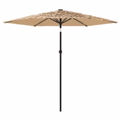 VidaXL 4005097 ombrellone da cortile Marrone - Vista aggiuntiva 4