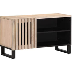 Vidaxl - Mobile Porta tv 80x34x46 cm in Legno Massello di Mango 628003