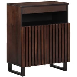 Vidaxl - Credenza Marrone 60x34x75 cm in Legno Massello di Mango