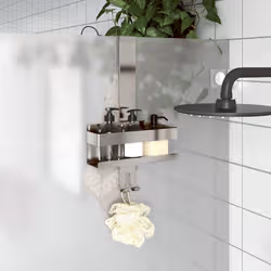 VidaXL 4004901 cesto e contenitore da doccia Acciaio inox - Vista aggiuntiva 2