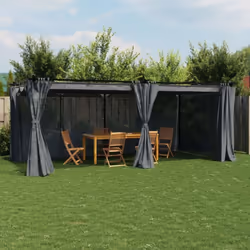 Create momenti indimenticabili: riunitevi, rilassatevi e godetevi il tempo in famiglia sotto questo gazebo! Telaio robusto e  ...
